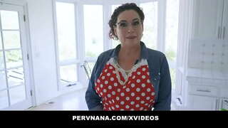 Granny Amanda Ryder &#039; s Secret Beruf, der Ihr Zeigt, Stepgrandson aus Erster Hand