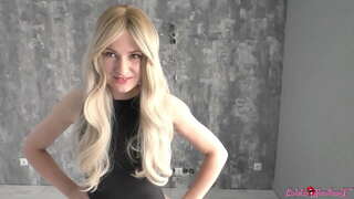 Pantyhose na Priateľ - Priateľka Fajčenie a Jazdiť na Penis - Laloka4you