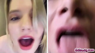 Kenna र शान्त बनाउँछ बाहिर squirting माध्यम कम्प्युटर